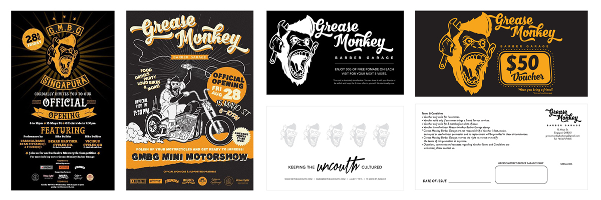 Grease Monkey Barber Garage